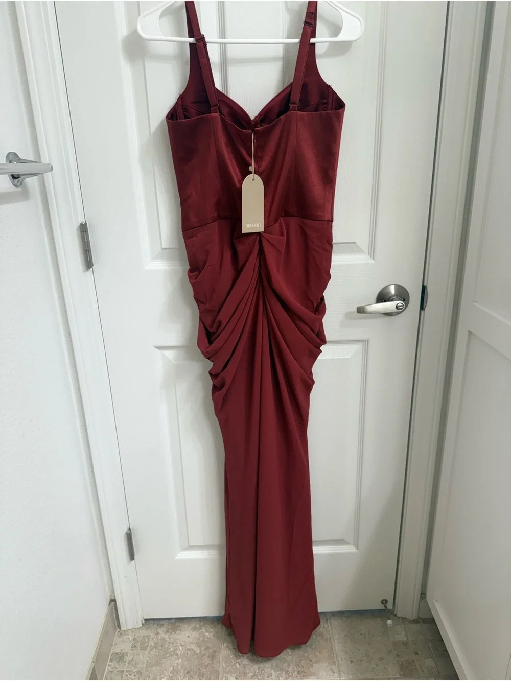 Meshki Leila Satin Corset Dress